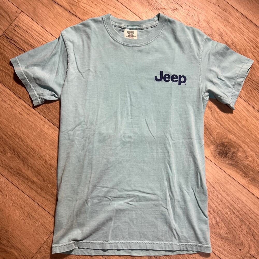 Jeep Comfort Colors Dog Graphic Mens Small